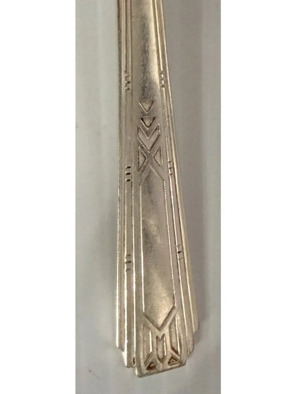 Friendship Medality‎ Oneida Tudor plate Serving Spoon 1932 8 1/4